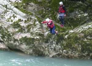 canyoning experience