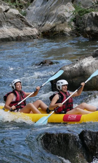 Équipe EVG: EVG/EVJF en canoraft, fun, nature, sécurisé