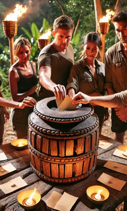 Activité cohésion entreprise type Koh Lanta dans la montagne basque
